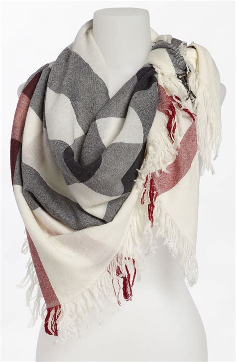 burberry colour block check merino wool scarf|The Burberry Scarf .